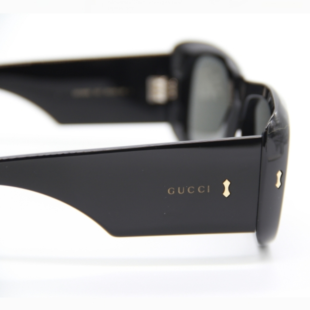 NEW GUCCI BLACK UNISEX SUNGLASSES  GG1080S 001 GUCCI OVERSIZED EYEWEAR - Picture 8 of 12